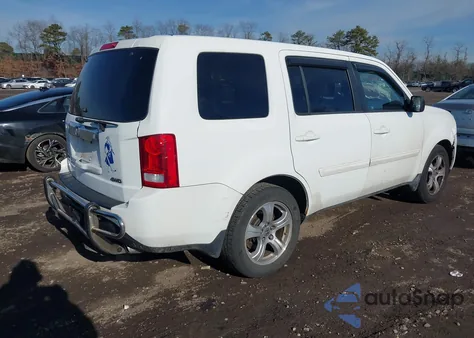 2012 Honda Pilot Ex-L z USA, uszkodzony, nr VIN 5FNYF4H72CB017768